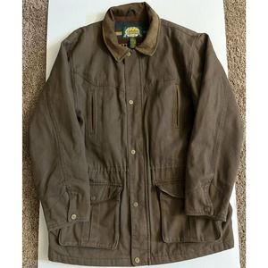 Cabela's Brown Cotton Outdoor Gear Coat Size XL Tall